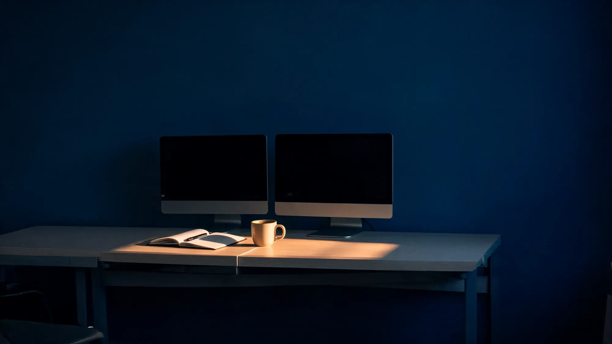 Recepción de centro moderna con tecnología integrada